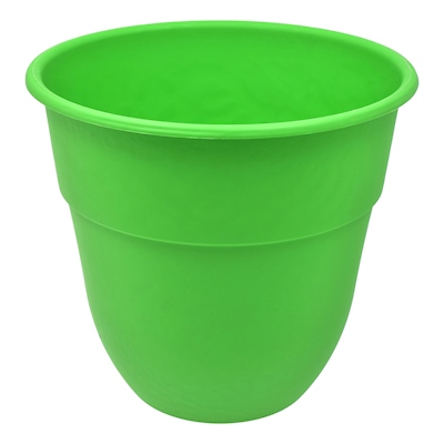 MACETA PLÁSTICO VERDE 10