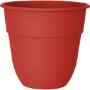 MACETA PLÁSTICO ROJA 10