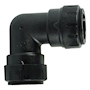 CODO UNIVERSAL DE 3/4 DE PULGADA 90 GRADOS NEGRO COFLEX
