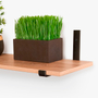 SH STRONG BRACKET L NEGRO 15X30 CM