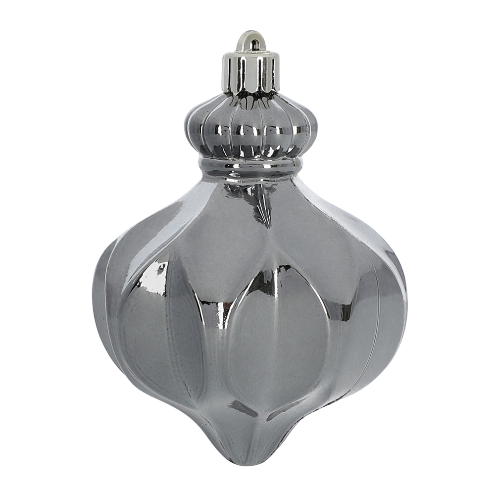 ESFERAS NAVIDEÑAS GRIS 8 CM 12 PIEZAS The Home Depot México