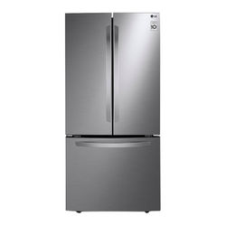 lg refrigerador lg french door linear inverter con door cooling 25 pies - platino - lm65bgsk