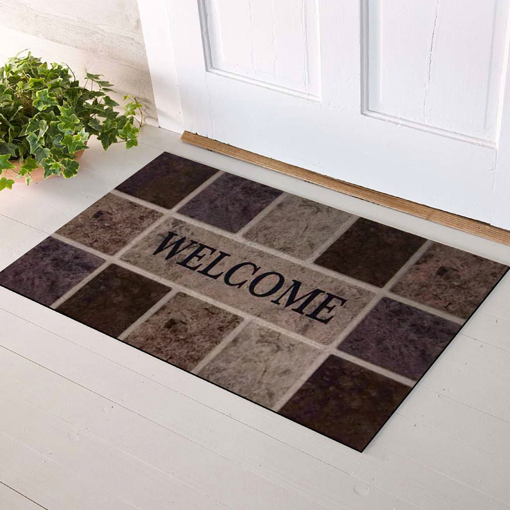 TAPETE DE ENTRADA BLOCKS SHIPROCK RECICLADO 45X75 CM The Home