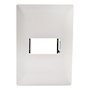 15 PLACAS DE PARED DE 1 MÓDULO BLANCO