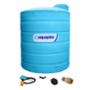 CISTERNA TRICAPA 10000 L AQUAPLAS CON ACCESORIOS SIN BOMBA
