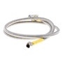 CONECTOR FLEXIBLE PARA TANQUE MÓVIL 3/8 X 3/8 DE P