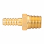 CONEXIÓN ESPIGA PARA MANGUERA 1/4 X 1/4 DE PULGADA DORADO IUSA