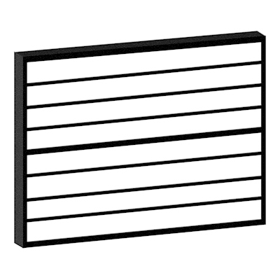 PROTECTOR PARA VENTANA CONTEMPO 150 X 120 CM NEGRO