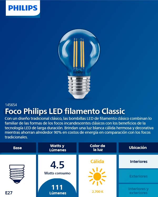 Focos LED para exterior de Philips, la mejor marca del mercado