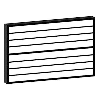 PROTECTOR PARA VENTANA CONTEMPO 150 X 100 CM NEGRO