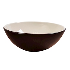 corona lavamanos capuccino bowl 14 x 37.5 cm porcelana