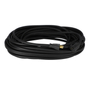 EXTENSIÓN ELÉCTRICA PARA INTERIORES 20 M X 3.3 X 2.3 CM NEGRO MATE GORILA
