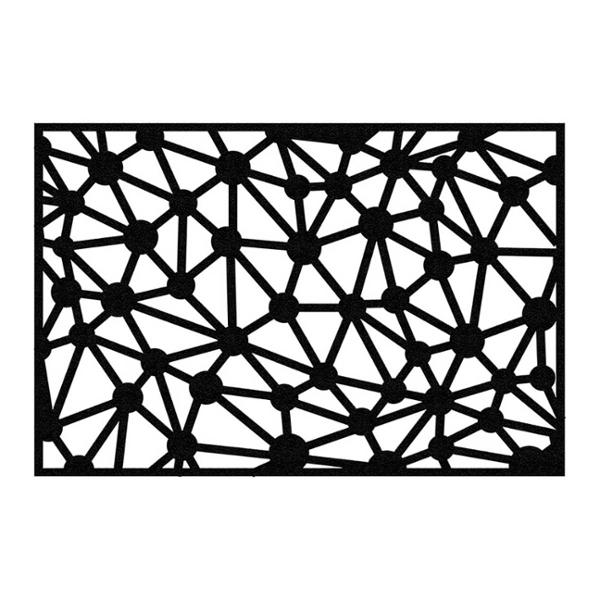 PROTECTOR PARA VENTANA CONSTELACIÓN 150 X 100 CM NEGRO