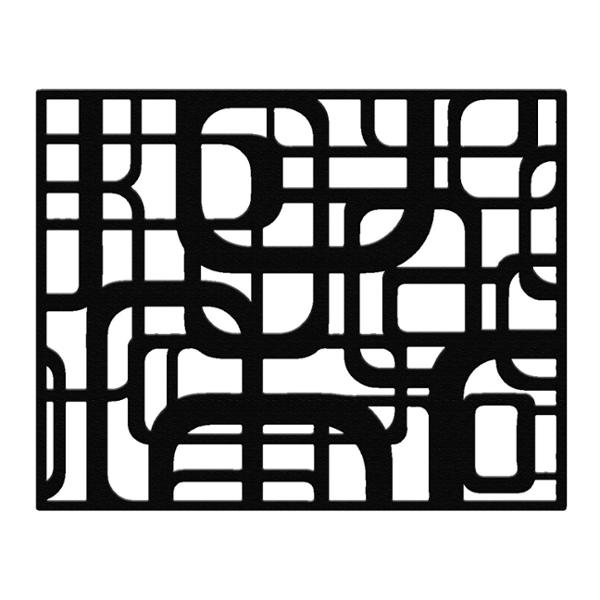 PROTECTOR PARA VENTANA QUADRUM 150 X 120 CM NEGRO