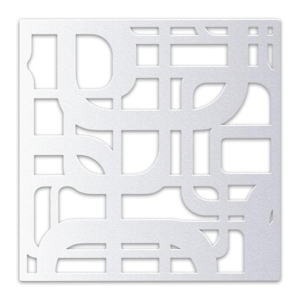 PROTECTOR PARA VENTANA QUADRUM 100 X 100 CM BLANCO