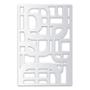 PROTECTOR PARA VENTANA QUADRUM 90 X 120 CM BLANCO