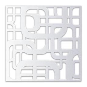 PROTECTOR DE VENTANA QUADRUM 120 X 120 CM BLANCO