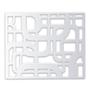 PROTECTOR DE VENTANA QUADRUM 120 X 100 CM BLANCO