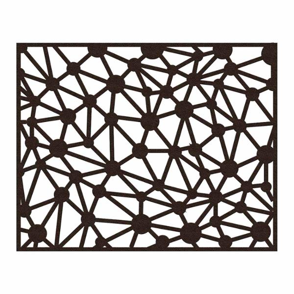 PROTECTOR PARA VENTANA CONSTELACIÓN 120 X 150 CM CHOCOLATE