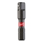 ADAPTADOR PARA DADOS DE IMPACTO SHOCKWAVE MILWAUKEE ACERO DE 1/4 DE PULGADA