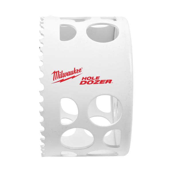 BROCA SIERRA HOLE DOZER MILWAUKEE BI-METAL DE 3-1/8 PULGADAS