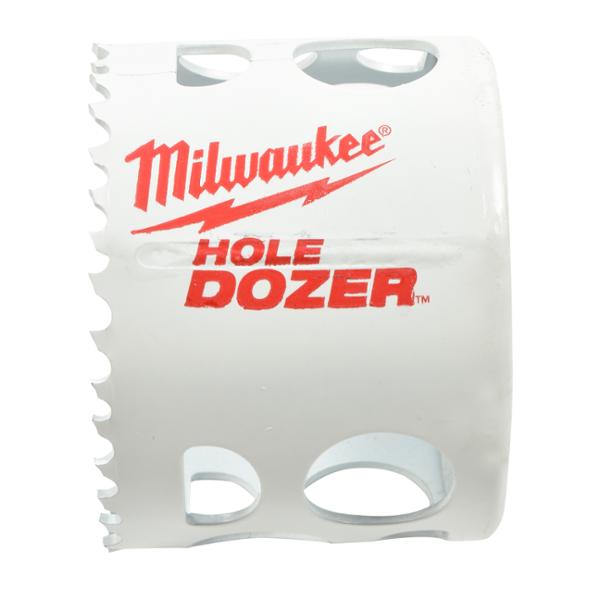 BROCA SIERRA HOLE DOZER MILWAUKEE BI-METAL DE 2-1/2 PULGADAS