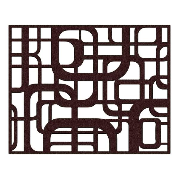 PROTECTOR DE VENTANA QUADRUM 150 X 120 CM CHOCOLATE