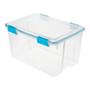 CAJA ANTIHUMEDAD DE PLÁSTICO 51 L TRANSPARENTE