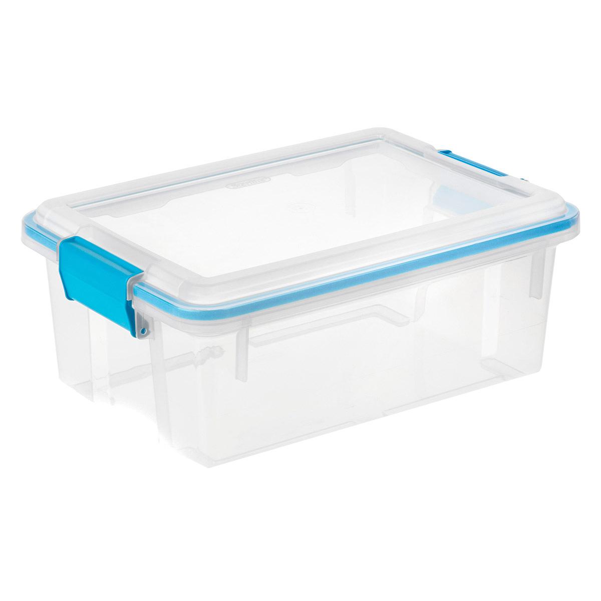 CAJA ANTIHUMEDAD DE PLÁSTICO 11.4 L TRANSPARENTE The Home Depot México