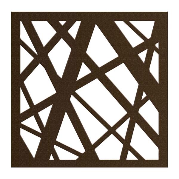 PROTECTOR DE VENTANA STORM 90 X 90 CM CHOCOLATE