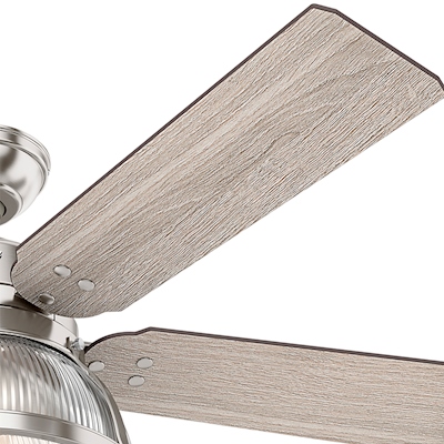 VENTILADOR DE TECHO RÚSTICO WALFORD 52 PULGADAS CON LUZ LED | The Home