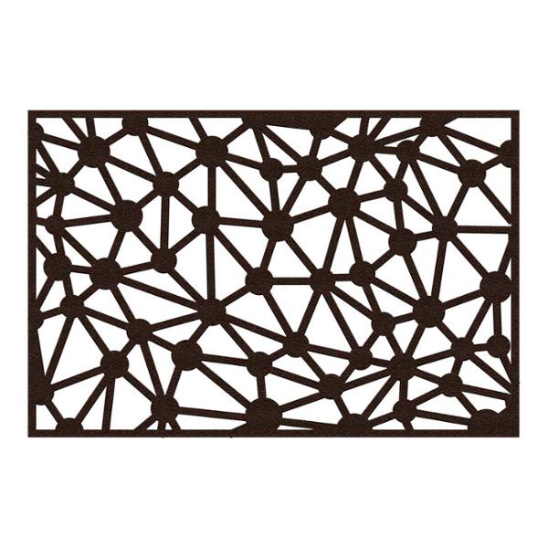 PROTECTOR PARA VENTANA CONSTELACIÓN 100 X 150 CM CHOCOLATE