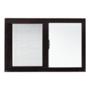 VENTANA CORREDIZA CHOCOLATE 60 X 40 CM (ANCHOXALTO)