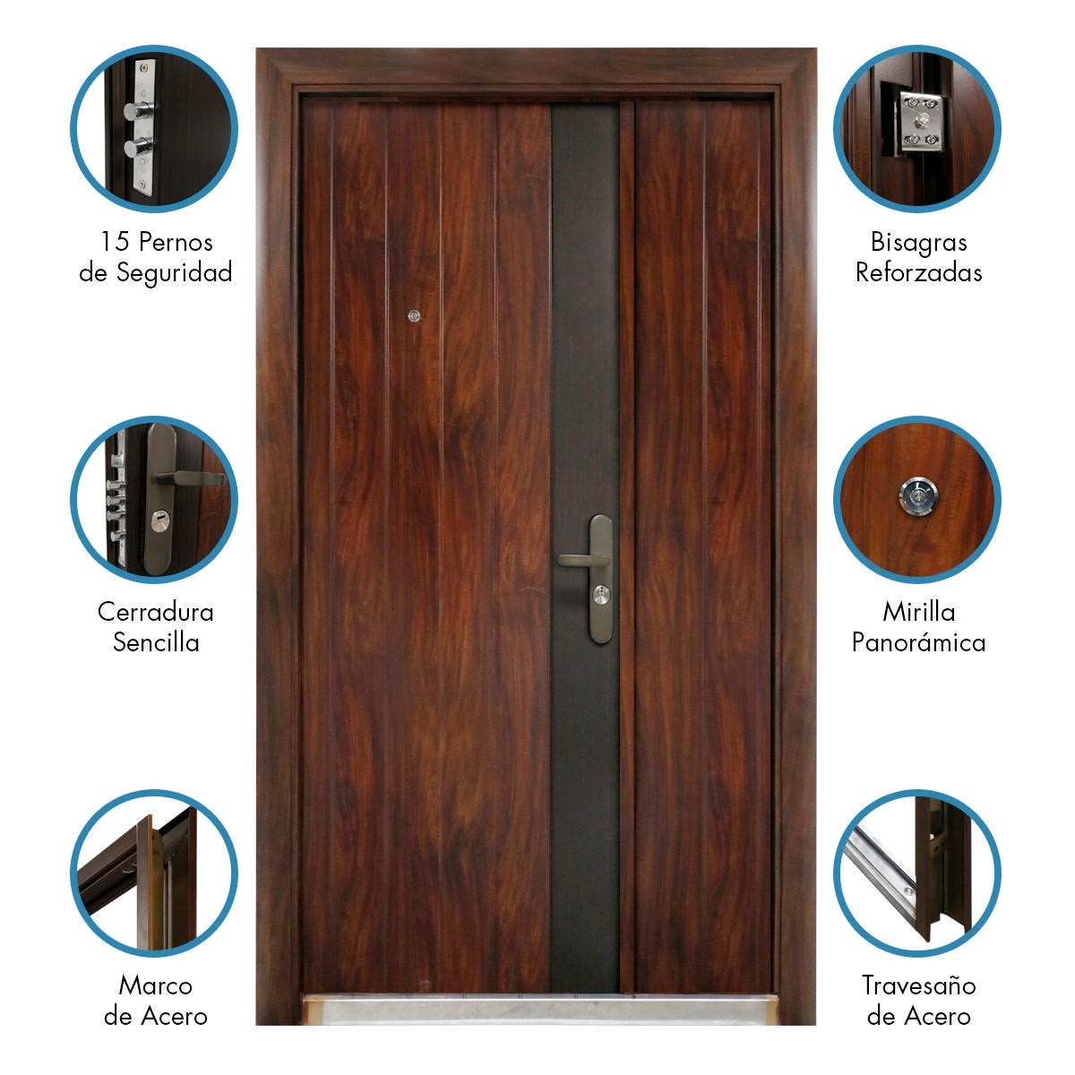 PUERTA DE SEGURIDAD SONORA PLUS IZQUIERDA The Home Depot México