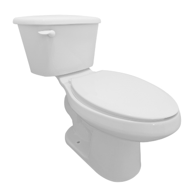 SANITARIO DICA 2 PIEZAS ALARGADO 4.8 LITROS BLANCO