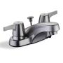 MEZCLADORA PARA LAVABO DUOMANDO DE 21.25 X 7.74 X 14.32 CM NÍQUEL CEPILLADO