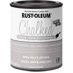 Chalked Pintura Tizada Brochable Gris Envejecido The Home Depot M Xico