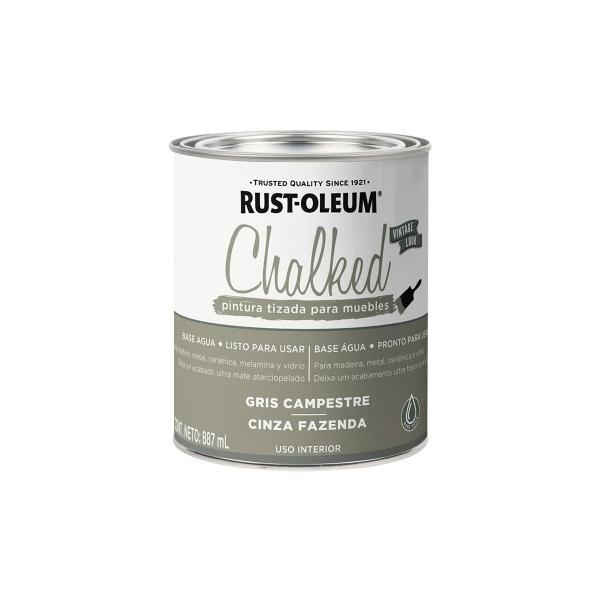 CHALKED PINTURA TIZADA BROCHABLE GRIS CAMPESTRE 88