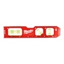 NIVEL COMPACTO TORPEDO 7 PULGADAS DE ALUMINIO ROJO MILWAUKEE