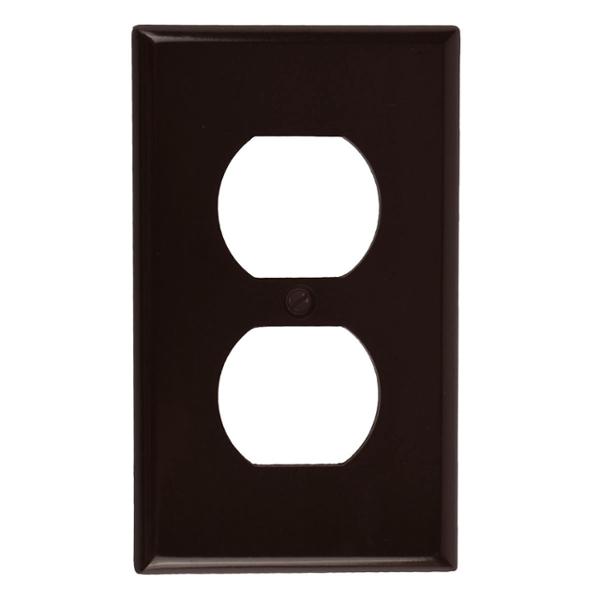 PLACA DE CONTACTO DUPLEX CAFÉ