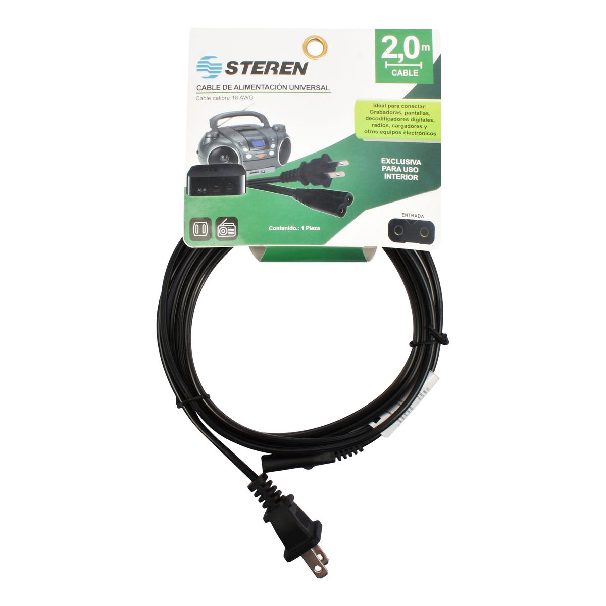 INTERLOCK UNIVERSAL 2 M negro The Home Depot México