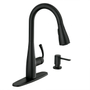 LLAVE MEZCLADORA MONOMANDO PARA COCINA 8 PULGADAS NEGRO