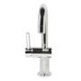 LLAVE MEZCLADORA PARA BAÑO MONOMANDO 25.7 X 9 X 15.6 CM ZINC