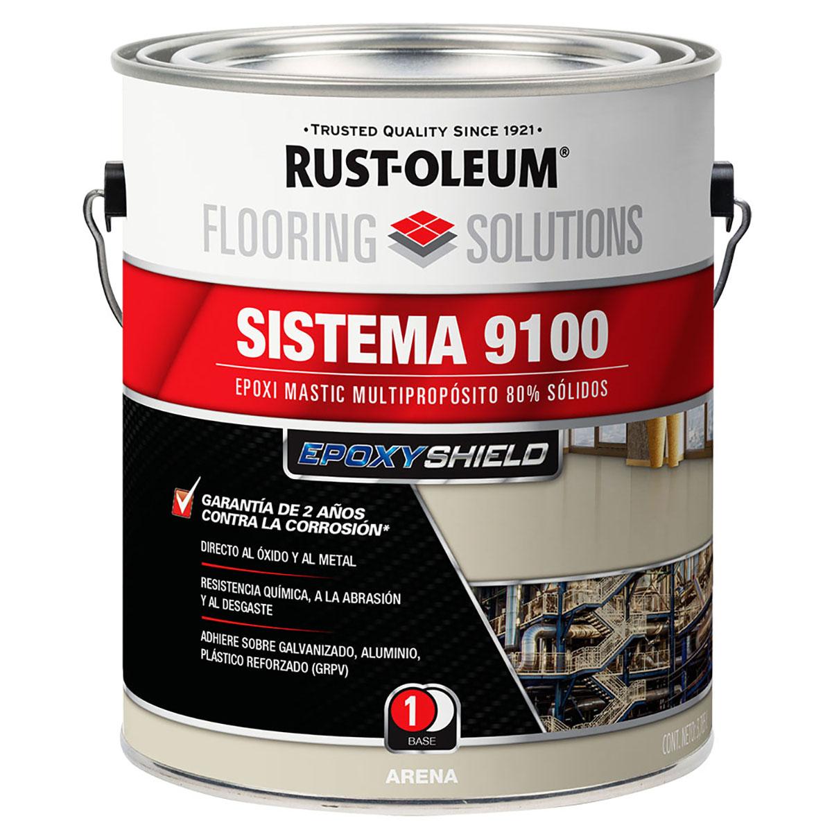 9100 EPOXY MASTIC BASE ARENA 3.78L The Home Depot México