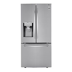lg refrigerador lg french door linear inverter con door cooling 25 pies - acero - lm65sgs