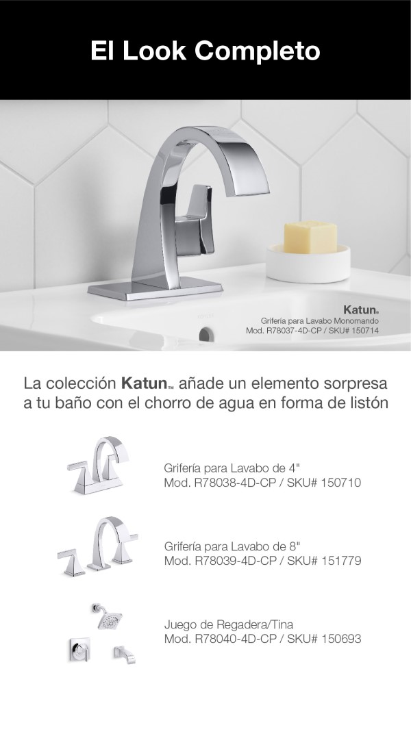 LLAVE MEZCLADORA PARA LAVABO MONOMANDO X 17 X 17 CM METAL