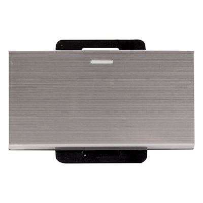 INTERRUPTOR DE 3 VÍAS DE 1 PULGADA PLATA