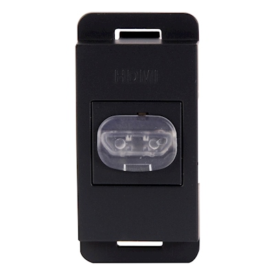 MÓDULO HDMI 1/3 DE PULGADA NEGRO LEVITON