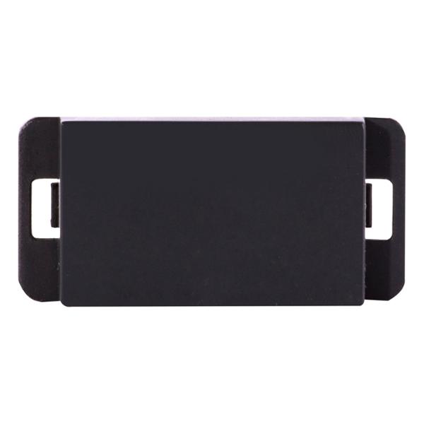 MÓDULO CIEGO 1/3 DE PULGADA NEGRO LEVITON