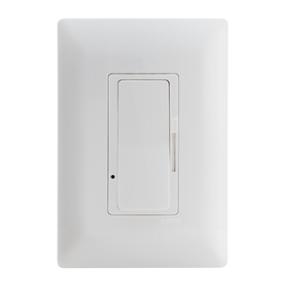 ATENUADOR DE LUZ LED CON PLACA DE PARED INCLUIDA BLANCO